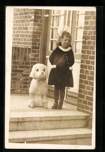 Photo little girl with - little,