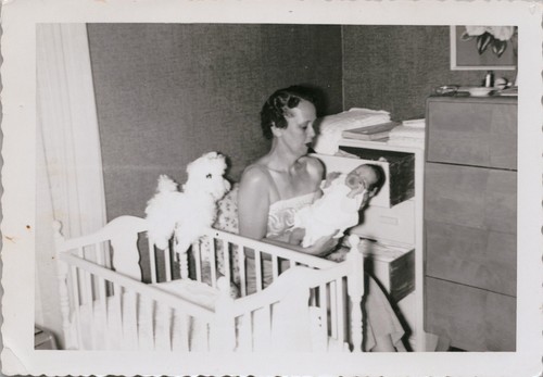 Vtg snapshot woman - snapshot,