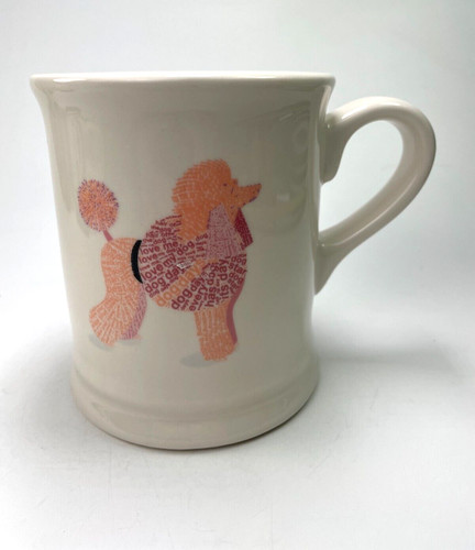 Toy poodle dog coffee mug - coffee, by