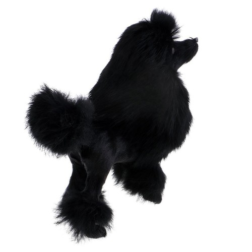 Realistic poodle soft plush - poodle,