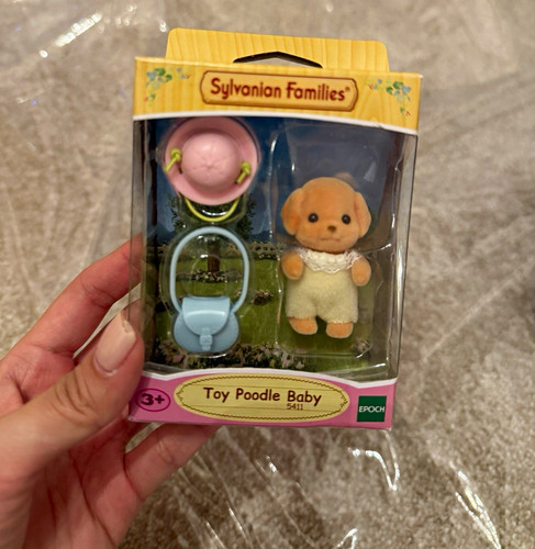 Sylvanian families toy poodle - families,