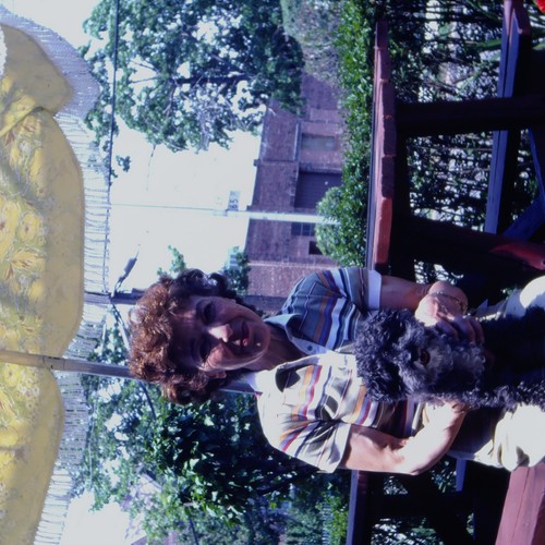 1981 woman cute - cute, dog