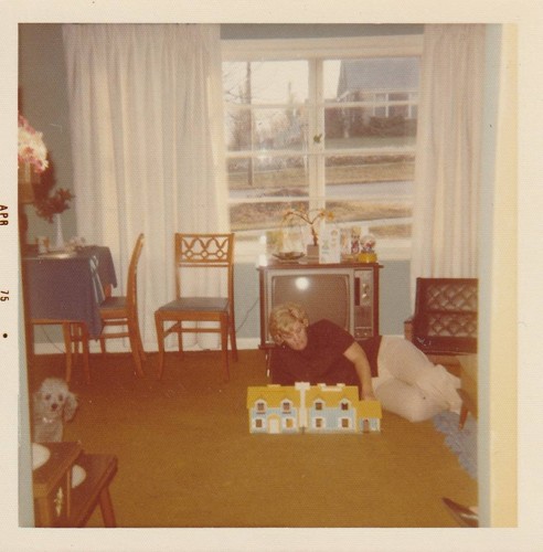Vintage 1975 photo woman - vintage,